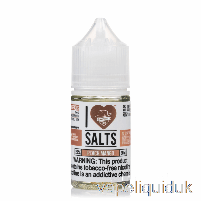 Peach Mango - I Love Salts - 30mL 25mg Vape Liquid